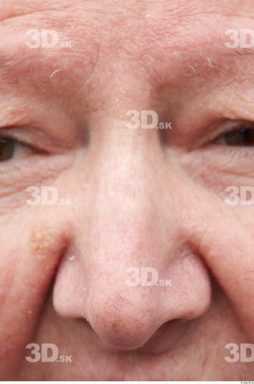 Nose Head Woman Chubby Wrinkles Street photo references