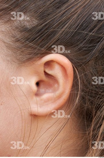 Ear Woman White Overweight