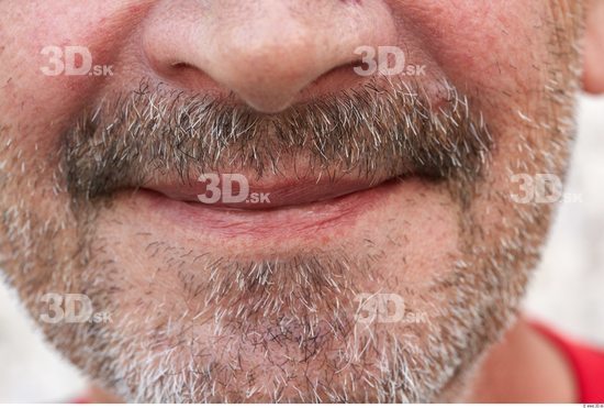 Mouth Man Slim Bearded Street photo references