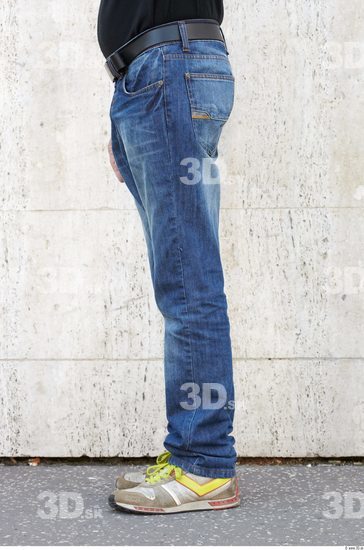 Leg Man Casual Jeans Slim Street photo references