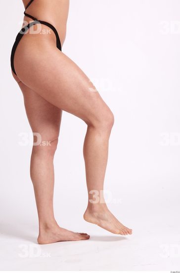 Leg Woman Animation references White Underwear Muscular