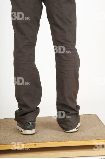 Calf Whole Body Man Nude Casual Trousers Athletic Studio photo references