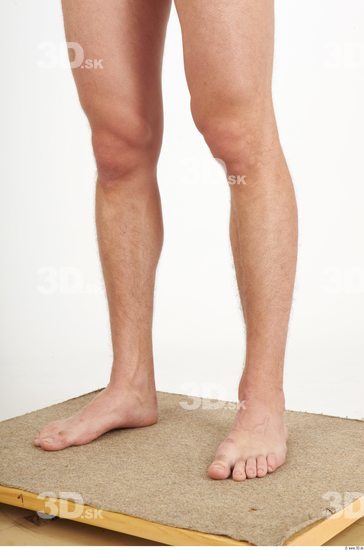 Calf Whole Body Man Nude Athletic Studio photo references