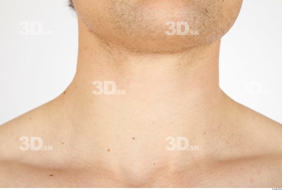 Neck Whole Body Man Nude Athletic Studio photo references