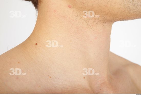 Neck Whole Body Man Nude Athletic Studio photo references