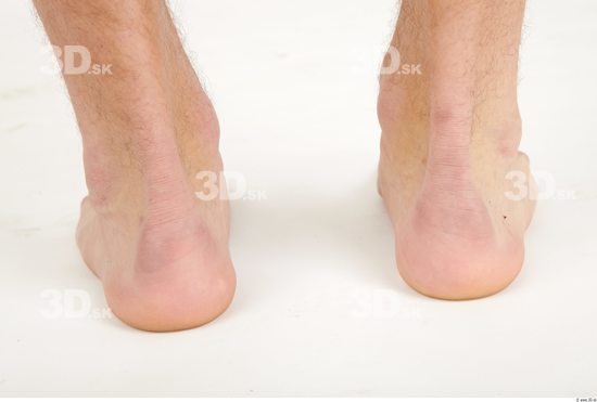 Foot Whole Body Man Nude Athletic Studio photo references