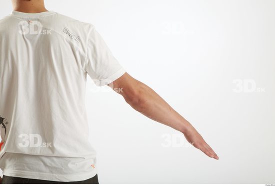 Arm Man Animation references White Casual T shirt Athletic