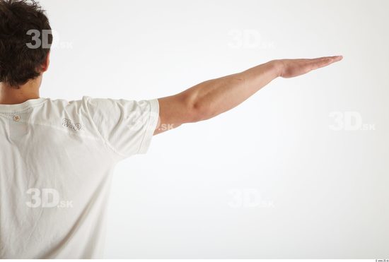 Arm Man Animation references White Casual T shirt Athletic