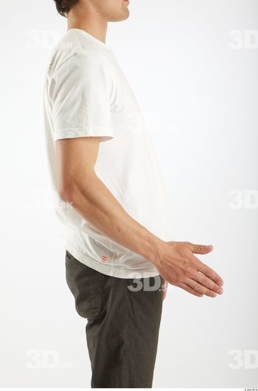 Arm Man Animation references White Casual T shirt Athletic