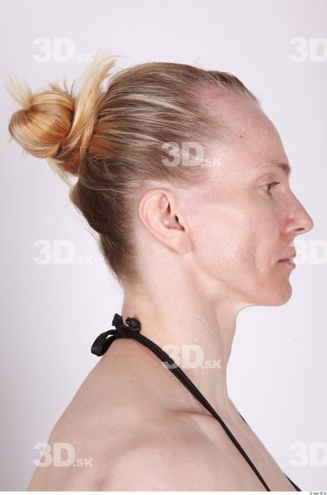 Whole Body Head Woman Casual Muscular Studio photo references