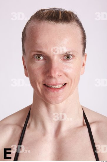 Face Phonemes Woman White Muscular