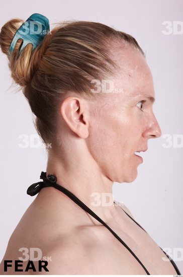 Face Emotions Woman White Muscular