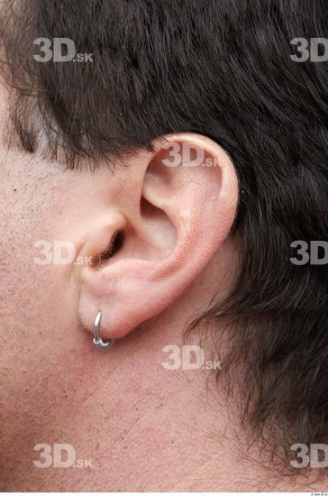 Ear Man White Jewel Chubby