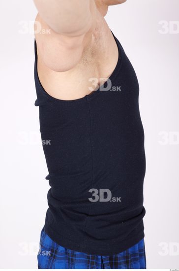 Upper Body Whole Body Man Sports Singlet Muscular Studio photo references