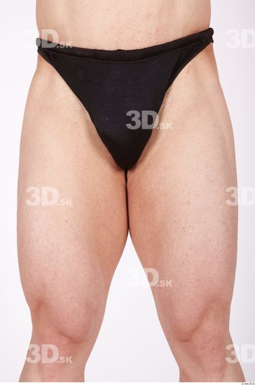 Thigh Whole Body Man Sports Swimsuit Muscular Studio photo references