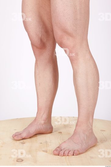 Calf Whole Body Man Nude Muscular Studio photo references