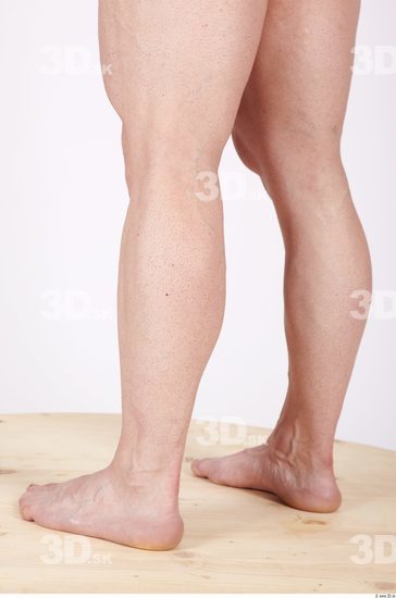 Calf Whole Body Man Nude Muscular Studio photo references