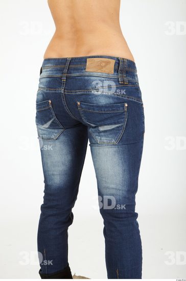 Thigh Woman Animation references Casual Jeans Slim Studio photo references