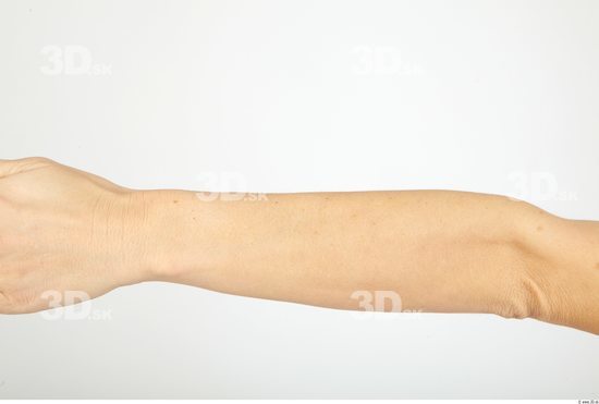 Forearm Woman Animation references Nude Slim Studio photo references