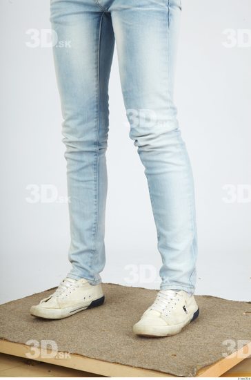 Calf Woman Animation references Casual Jeans Slim Studio photo references