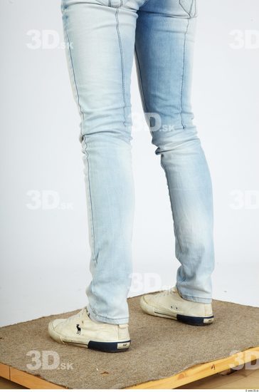 Calf Woman Animation references Casual Jeans Slim Studio photo references