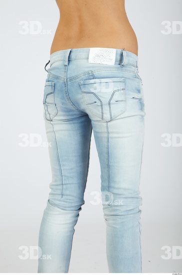 Thigh Woman Animation references Casual Jeans Slim Studio photo references