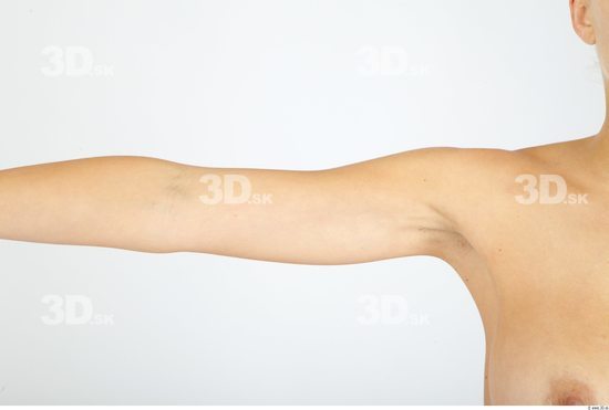 Arm Woman Animation references Nude Slim Studio photo references