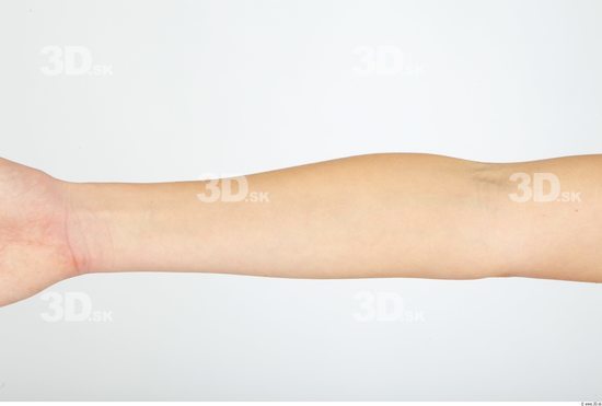 Forearm Woman Animation references Nude Slim Studio photo references