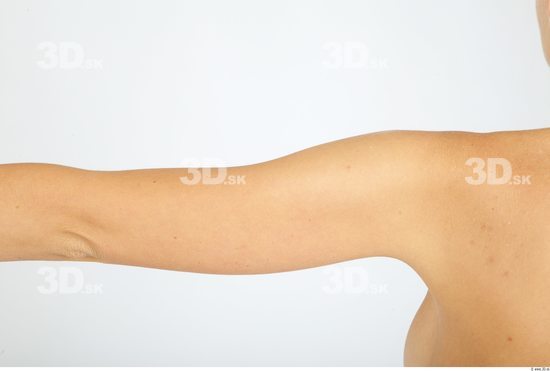 Arm Woman Animation references Nude Slim Studio photo references