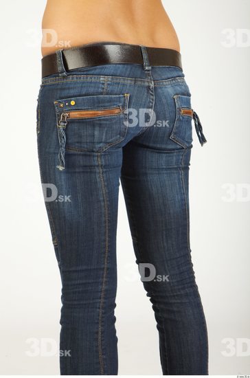 Thigh Woman Animation references Casual Jeans Slim Studio photo references