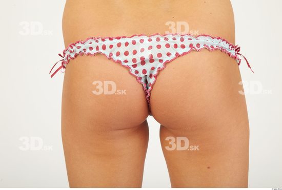 Bottom Woman Animation references Underwear Slim Panties Studio photo references