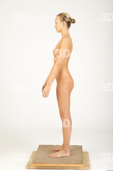 Whole Body Woman Animation references Nude Slim Studio photo references