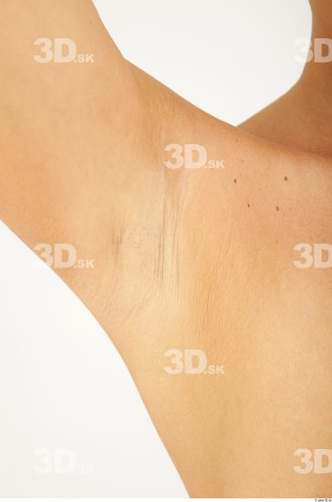 Underarm Woman Animation references Nude Slim Studio photo references