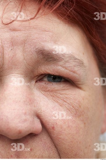 Eye Woman White Average Wrinkles