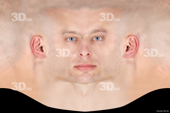 Head Man White Head textures Bald