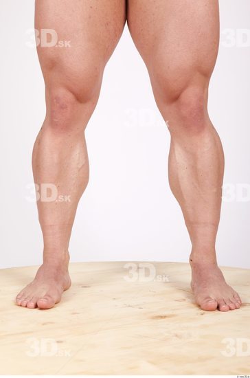 Calf Whole Body Man Nude Casual Muscular Studio photo references