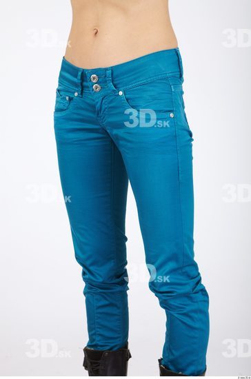 Thigh Whole Body Woman Animation references Casual Trousers Slim Studio photo references