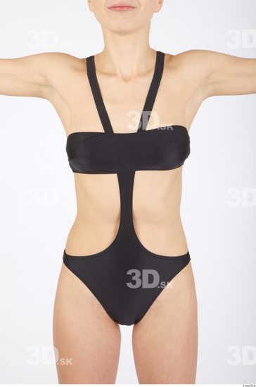 Upper Body Whole Body Woman Animation references Casual Sports Swimsuit Slim Studio photo references