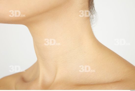 Neck Whole Body Woman Animation references Nude Casual Slim Studio photo references