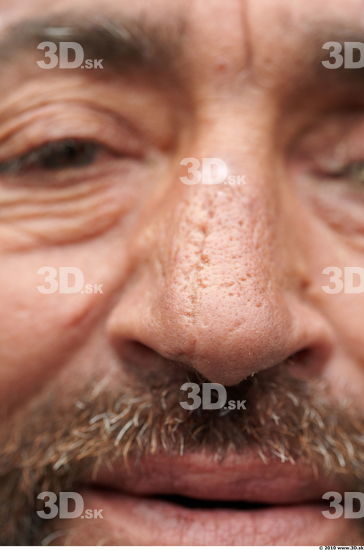 Nose Head Man Casual Average Bearded Street photo references