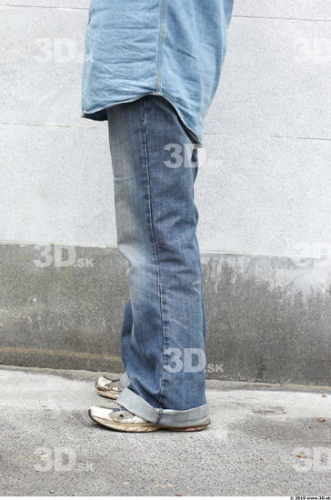 Leg Head Man Woman Casual Jeans Average Bearded Street photo references