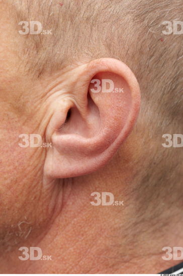 Ear Head Man Casual Average Bearded Street photo references