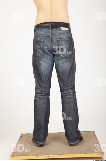 Leg Whole Body Man Animation references Casual Jeans Athletic Studio photo references