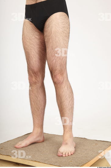 Leg Whole Body Man Animation references Hairy Casual Underwear Pants Athletic Studio photo references