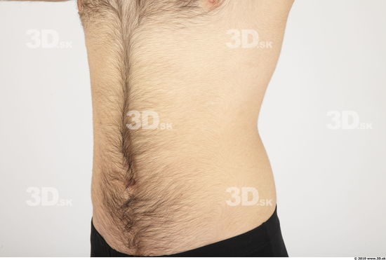 Belly Whole Body Man Animation references Hairy Casual Underwear Athletic Studio photo references