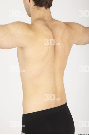 Upper Body Whole Body Man Animation references Hairy Casual Underwear Athletic Studio photo references