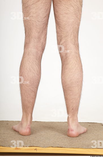 Calf Whole Body Man Animation references Hairy Nude Casual Athletic Studio photo references