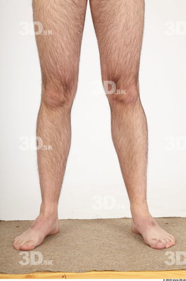 Calf Whole Body Man Animation references Hairy Nude Casual Athletic Studio photo references