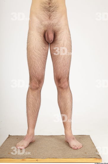 Leg Whole Body Man Animation references Hairy Nude Casual Athletic Studio photo references