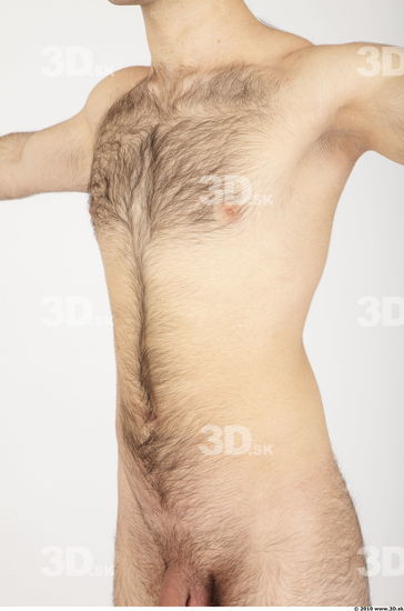 Upper Body Whole Body Man Animation references Hairy Nude Casual Athletic Studio photo references